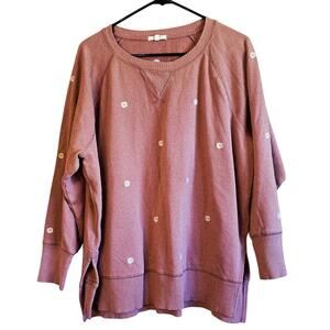 Maurices daisy pullover sweatshirt size XXL